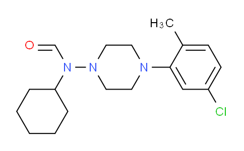 DY21U616 | 401637-54-5 | (4-(5-Chloro-2-methylphenyl)piperazinyl)-N-cyclohexylformamide