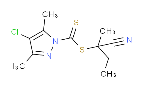 MC21W454 | 2052159-02-9 | 2-cyanobutan-2-yl 4-chloro-3,5-dimethyl-1H-pyrazole-1-carbodithioate