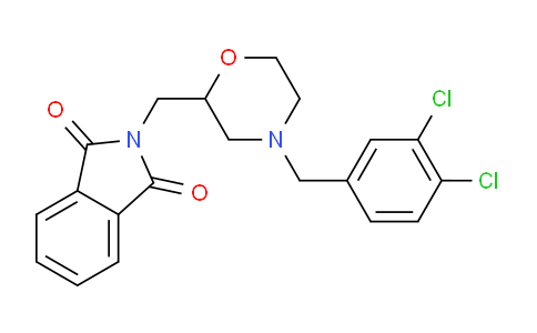 MC21Y296 | 407640-38-4 | 2-{[4-(3,4-dichlorobenzyl)-2-morpholinyl]methyl}-1h-isoindole-1,3 (2h)-dione