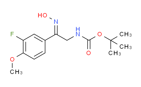 MC220Z52 | 2197064-31-4 | t-Butyl N-[(2E)-2-(3-fluoro-4-methoxyphenyl)-2-(hydroxyimino)ethyl]carbamate
