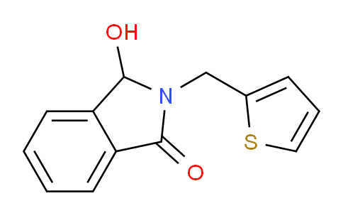 176441-95-5 | 3-hydroxy-2-[(thiophen-2-yl)methyl]-2,3-dihydro-1H-isoindol-1-one