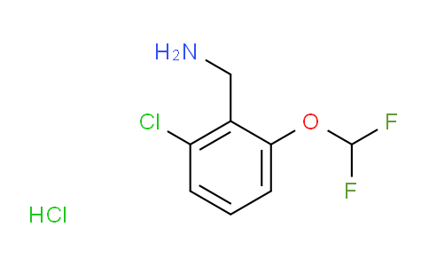 MC221U91 | 2007925-21-3 | 2-CHLORO-6-(DIFLUOROMETHOXY)BENZYL AMINE HYDROCHLORIDE