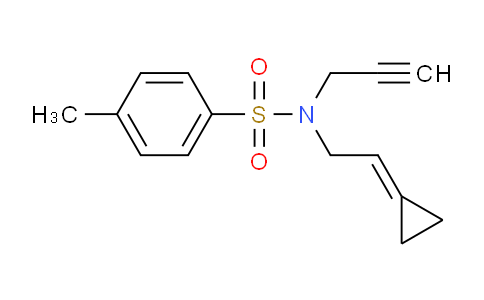 DY222D80 | 158390-80-8 | Benzenesulfonamide, N-(2-cyclopropylideneethyl)-4-methyl-N-2-propyn-1-yl-