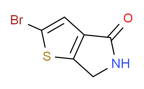 1824633-95-5 | 2-溴-5,6-二氢-4H-噻吩并[2,3-C]吡咯-4-酮