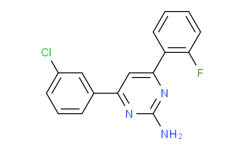 MC225U97 | 1354927-17-5 | 4-(3-chlorophenyl)-6-(2-fluorophenyl)pyrimidin-2-amine