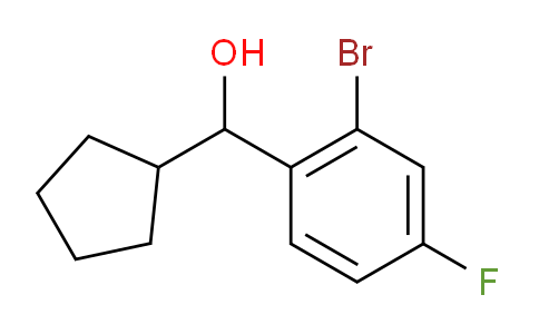 1443354-40-2 | Cyclopentyl (2-bromo-4-fluorophenyl)methanol