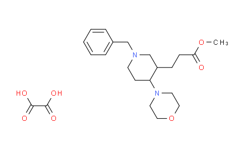 1332530-13-8 | Methyl 3-(1-benzyl-4-morpholin-4-ylpiperidin-3-yl)propanoate oxalate