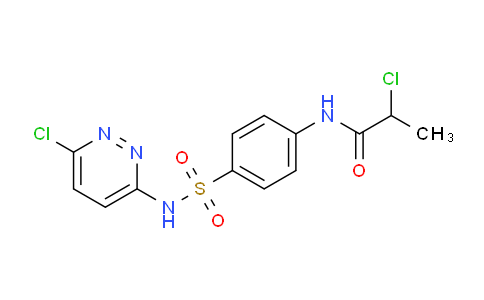 DY229N83 | 1365962-45-3 | 2-Chloro-N-(4-{[(6-chloropyridazin-3-yl)amino]sulfonyl}phenyl)propanamide