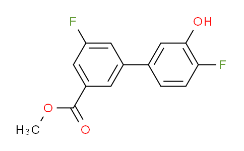 DY229P04 | 1261962-72-4 | Methyl 3-fluoro-5-(4-fluoro-3-hydroxyphenyl)benzoate