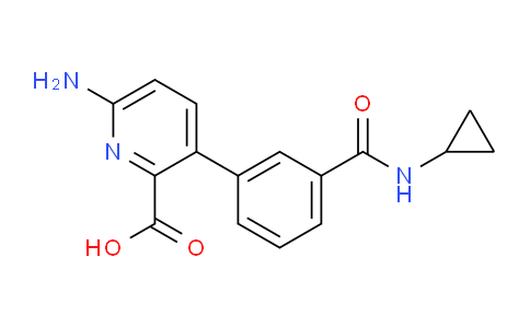 DY22A207 | 1261962-86-0 | 6-Amino-3-[3-(cyclopropylaminocarbonyl)phenyl]picolinic acid