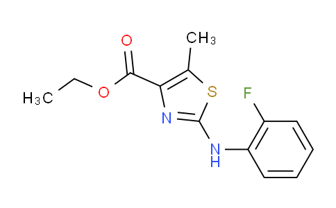MC22C841 | 1774291-74-5 | 2-(2-Fluorophenylamino)-5-methylthiazole-4-carboxylic acid ethyl ester