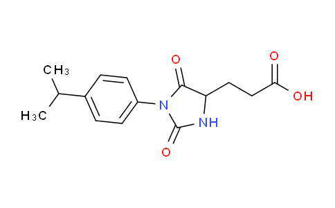 DY22F378 | 1922787-46-9 | 3-[1-(4-isopropylphenyl)-2,5-dioxoimidazolidin-4-yl]propanoic acid