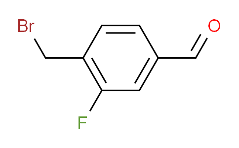 CAS No. 1416980-24-9, 4-(Bromomethyl)-3-fluorobenzaldehyde