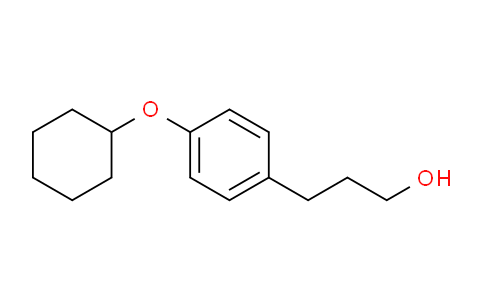 MC22M595 | 1383152-75-7 | 3-(4-(cyclohexyloxy)phenyl)propan-1-ol