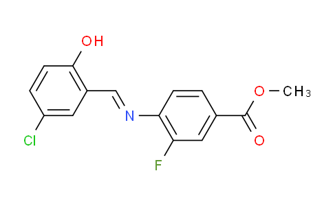 DY22M849 | 1296225-20-1 | Methyl 4-{(5-Chloro-2-hydroxyphenyl)methylidene-amino}-3-fluorobenzoate