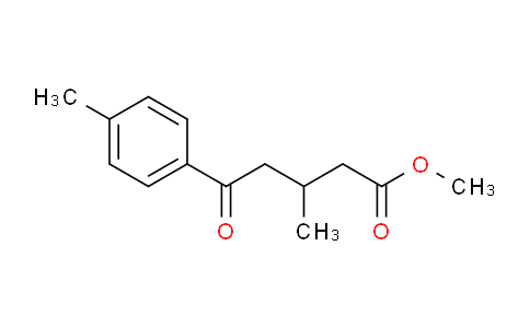 MC22N396 | 1443350-42-2 | Methyl 5-(4-methylphenyl)-3-methyl-5-oxovalerate