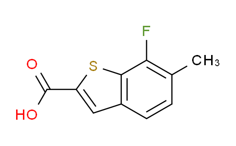 DY22U353 | 1446860-71-4 | 7-Fluoro-6-methylbenzo[b]thiophene-2-carboxylic acid