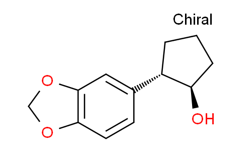 163813-89-6 | 环戊醇，2-(1,3-苯并二氧杂环戊烯-5-基)-，(1R,2S)-rel-