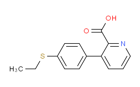 MC230A91 | 1261933-69-0 | 3-(4-Ethylthiophenyl)picolinic acid