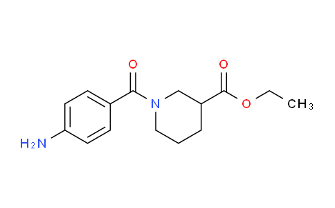 DY231D95 | 1307909-16-5 | Ethyl 1-(4-aminobenzoyl)piperidine-3-carboxylate