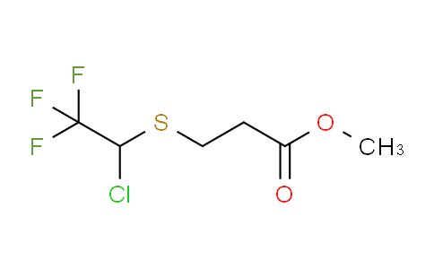 MC233A18 | 885461-02-9 | methyl 3-(1-chloro-2,2,2-trifluoroethyl)sulfanylpropanoate