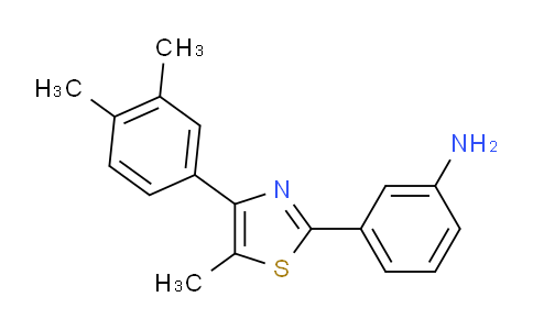 MC233A92 | 886496-40-8 | 3-[4-(3,4-DIMETHYL-PHENYL)-5-METHYL-THIAZOL-2-YL]-PHENYLAMINE