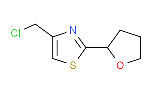 1423028-25-4 | 4-(氯甲基)-2-(氧杂环戊烷-2-基)-1,3-噻唑