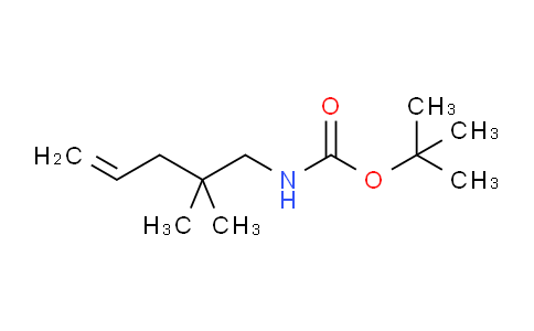 MC233S12 | 886576-64-3 | CARBAMIC ACID, (2,2-DIMETHYL-4-PENTENYL)-, 1,1-DIMETHYLETHYL ESTER