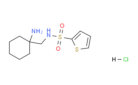 MC233T69 | 1423032-75-0 | N-[(1-aminocyclohexyl)methyl]thiophene-2-sulfonamide;hydrochloride