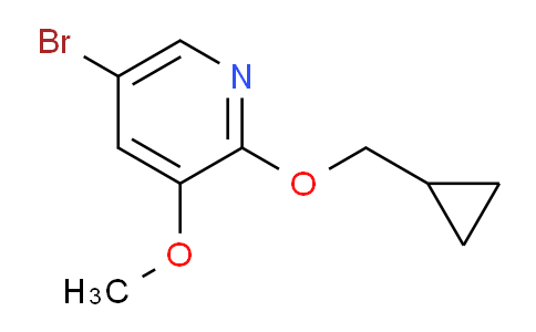1620691-17-9 | Pyridine, 5-bromo-2-(cyclopropylmethoxy)-3-methoxy-