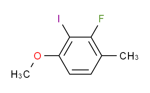 DY23A668 | 2387271-54-5 | Benzene, 2-​fluoro-​3-​iodo-​4-​methoxy-​1-​methyl-