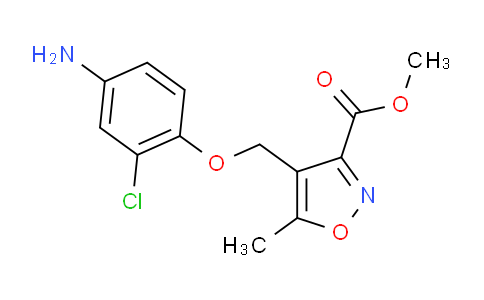 MC23B184 | 886496-90-8 | methyl 4-(4-amino-2-chlorophenoxy)methyl-5-methyl-1,2-oxazole-3-carboxylate