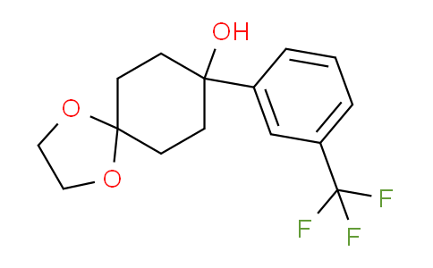 DY23E745 | 1466429-14-0 | 8-(3-(Trifluoromethyl)phenyl)-1,4-dioxaspiro[4.5]decan-8-ol