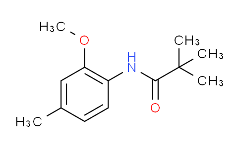 74510-40-0 | PROPANAMIDE, N-(2-METHOXY-4-METHYLPHENYL)-2,2-DIMETHYL-