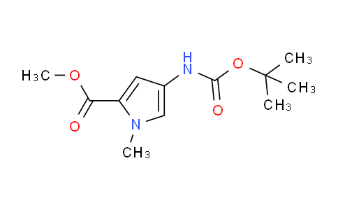MC23N473 | 126092-96-4 | 1H-Pyrrole-2-carboxylic acid, 4-[[(1,1-diMethylethoxy)carbonyl]aMino]-1-Methyl-, Methyl ester