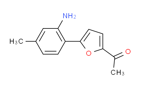 886494-60-6 | 1-[5-(2-氨基-4-甲基苯基)-呋喃-2-基]-乙酮