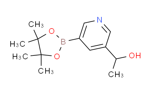 1430237-32-3 | 1-[5-(4,4,5,5-Tetramethyl-1,3,2-dioxaborolan-2-yl)pyridin-3-yl]ethanol