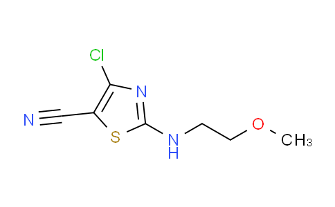 MC23T526 | 866156-04-9 | 5-Thiazolecarbonitrile, 4-chloro-2-[(2-methoxyethyl)amino]-