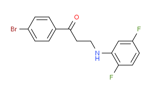 MC23U691 | 882748-47-2 | 1-(4-溴苯基)-3-(2,5-二氟苯胺基)-1-丙酮