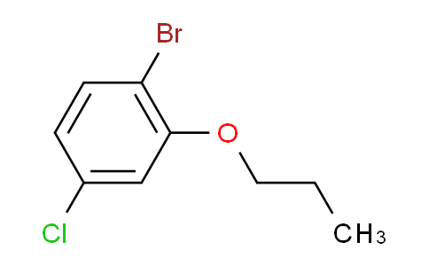 MC240H63 | 1881331-84-5 | 1-Bromo-4-chloro-2-propoxybenzene