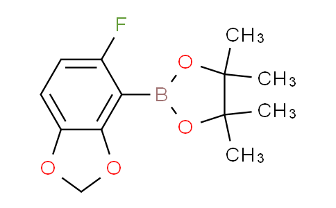 2614262-34-7 | 2-(5-Fluoro-1,3-dioxaindan-4-yl)-4,4,5,5-tetramethyl-1,3,2-dioxaborolane