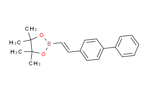 941666-88-2 | 1,3,2-二氧杂硼烷，2-[(1E)-2-[1,1-联苯]-4-乙烯基]-4,4,5,5-四甲基-