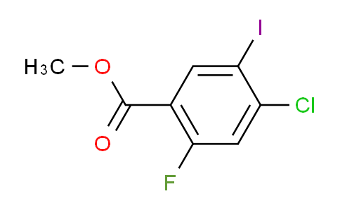 CAS No. 1516210-03-9, 4-Chloro-2-fluoro-5-iodo-benzoic acid Methyl ester