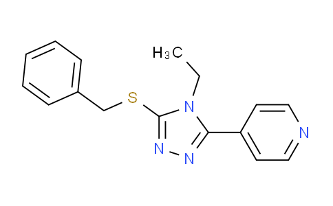 440638-20-0 | 4-(5-苄硫基)-4-乙基-4H-1,2,4-三唑-3-基)吡啶