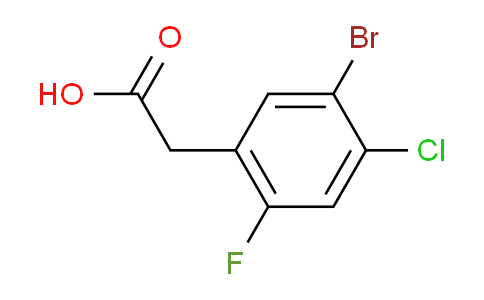 DY241Z67 | 1780668-50-9 | 5-Bromo-4-chloro-2-fluorophenylacetic acid