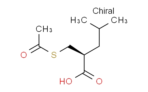 632333-34-7 | ペンタン酸、2-[(アセチルチオ)メチル]-4-メチル-、(2S)-