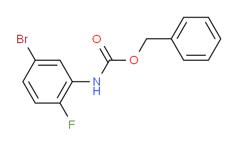 903556-44-5 | 氨基甲酸，(5-溴-2-氟苯基)-，苯甲酯