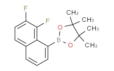 MC242P97 | 2454490-85-6 | 1,3,2-Dioxaborolane, 2-(7,8-difluoro-1-naphthalenyl)-4,4,5,5-tetramethyl-