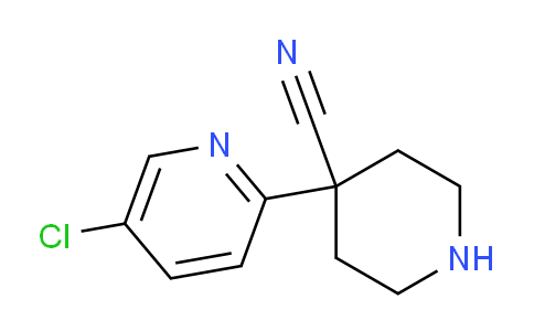1315362-14-1 | 4-哌啶腈，4-(5-氯-2-吡啶基)-