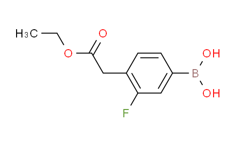 1146614-44-9 | 4-(乙氧羰基甲基)-3-氟苯基硼酸